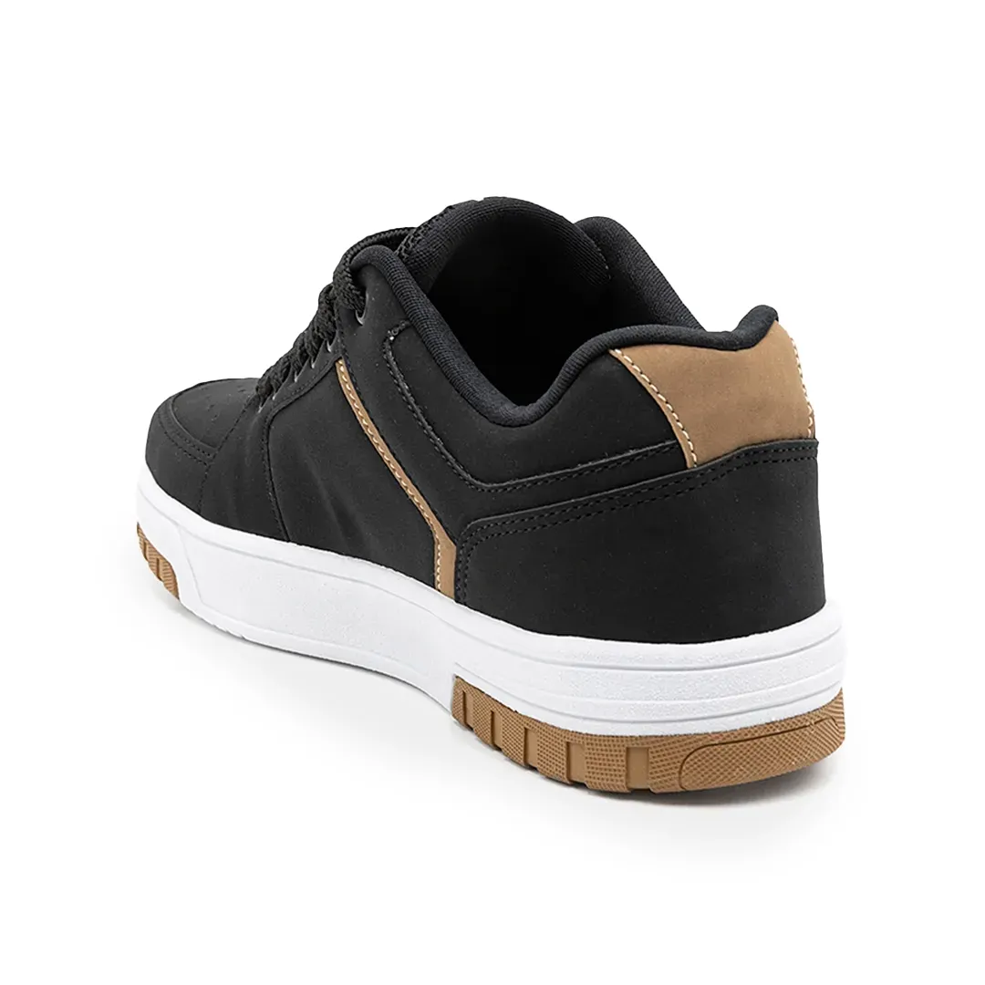 Tênis Ollie Volt2 Street Skate Preto Masculino em ângulo lateral esquerdo